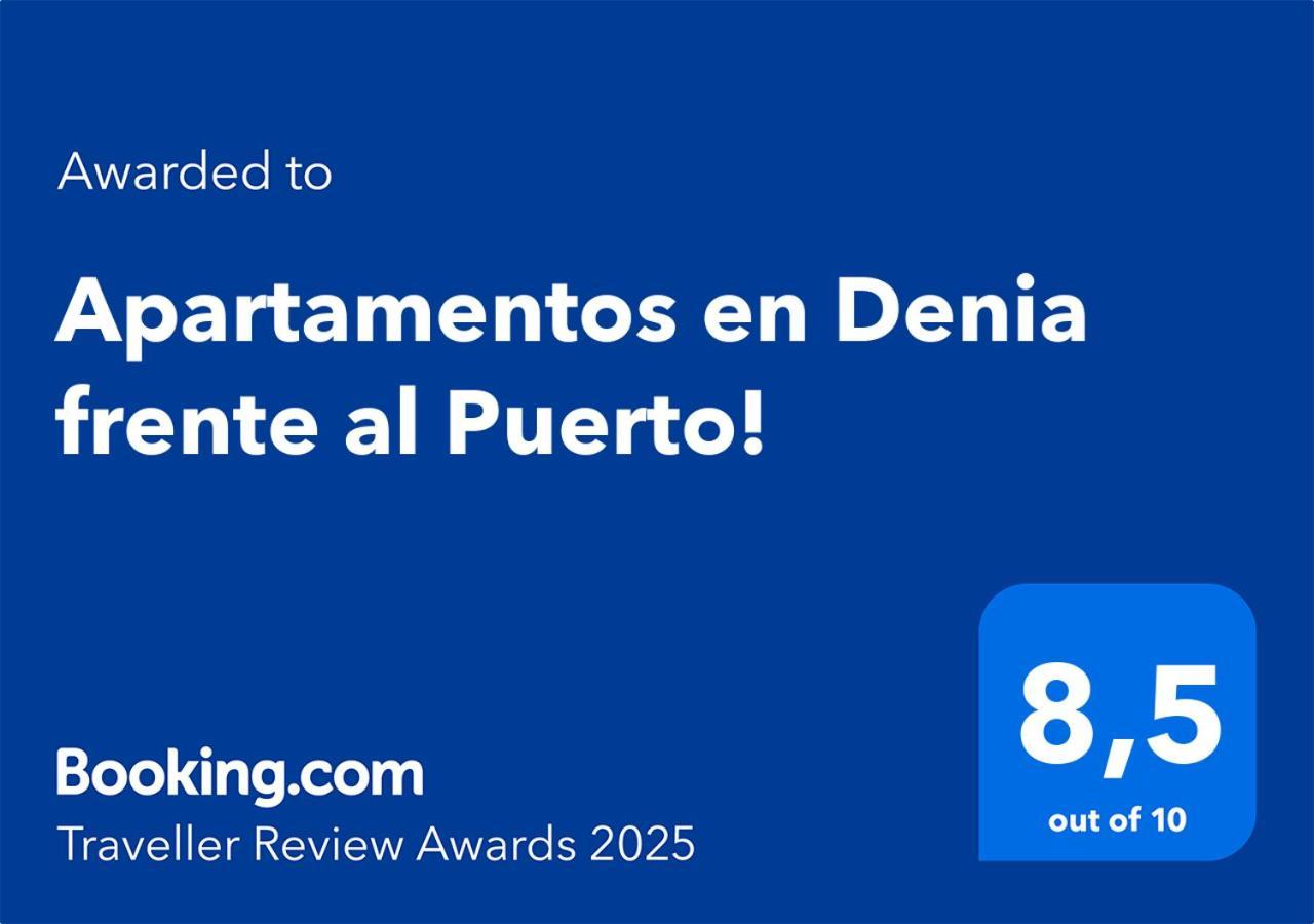Apartamentos En Denia Frente Al Puerto! Екстериор снимка